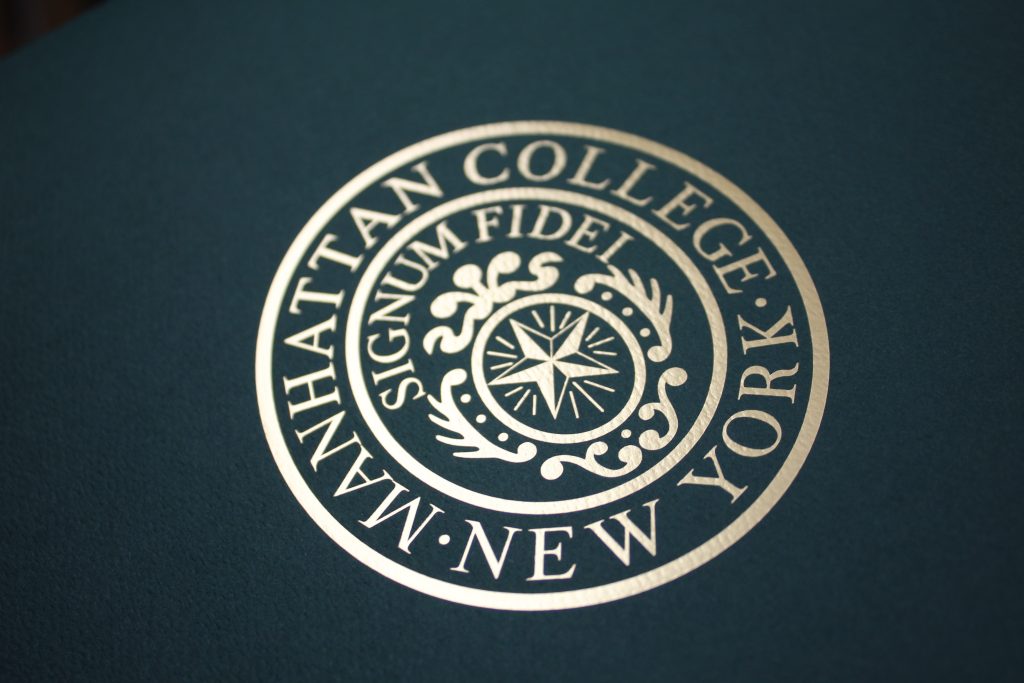 Gold Foil Embossed Seal