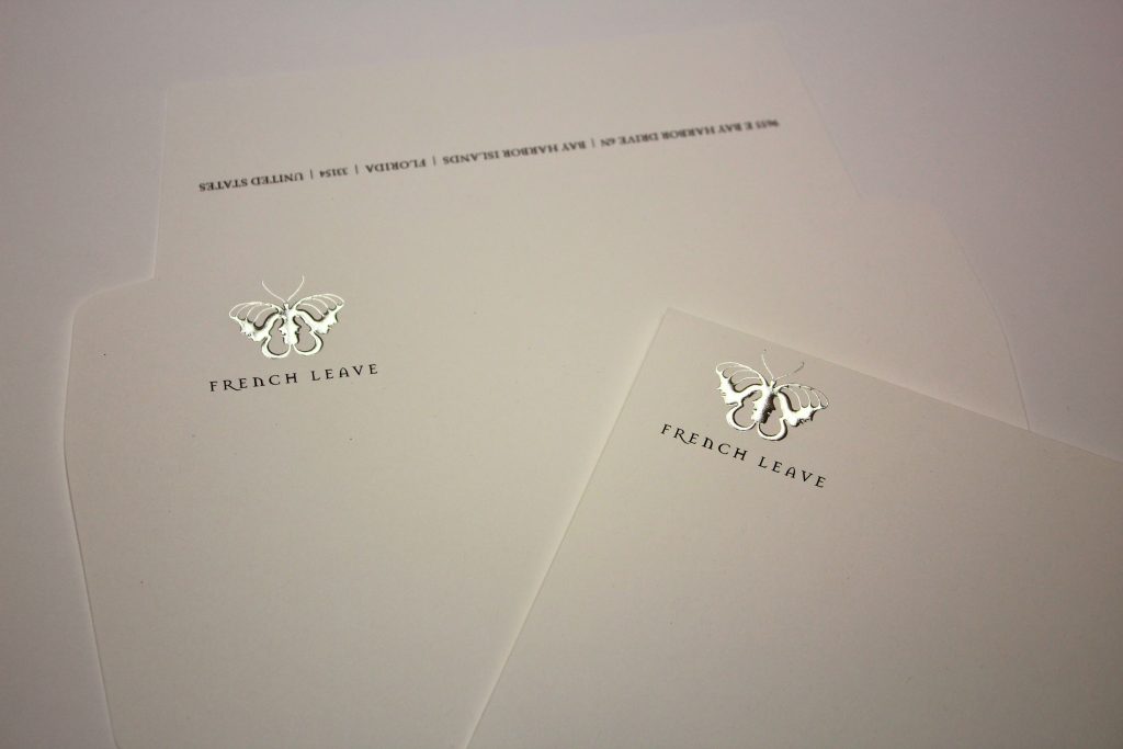 Foil Stamped Envelope