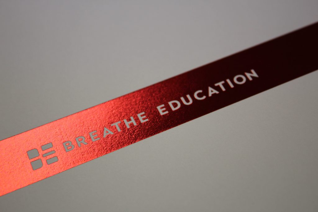 Foil Stamped Stationary